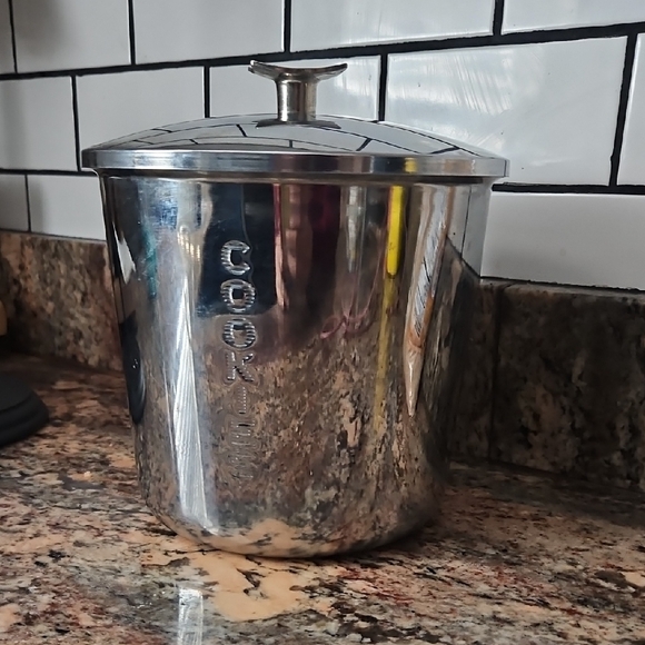 Vintage Other - Vintage 1950's Cookie Jar Silver Jar